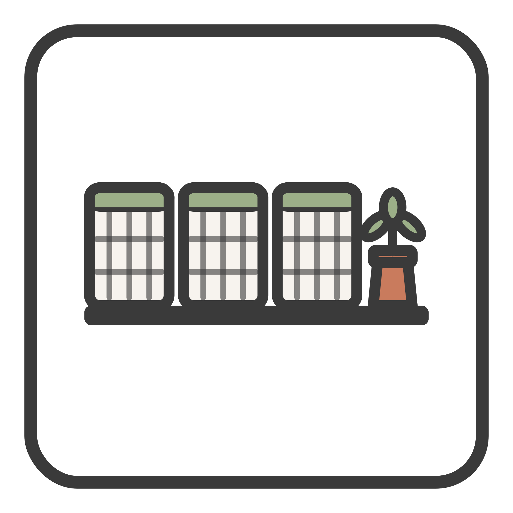 The Tidy Square logo